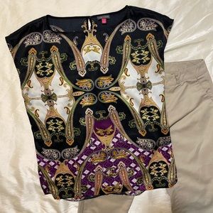 Vince Camuto Multi Colored Blouse